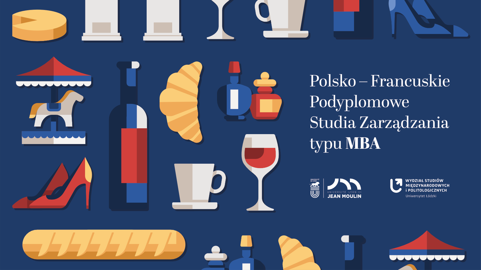 grafika dotycząca studiów z francuskimi akcentami