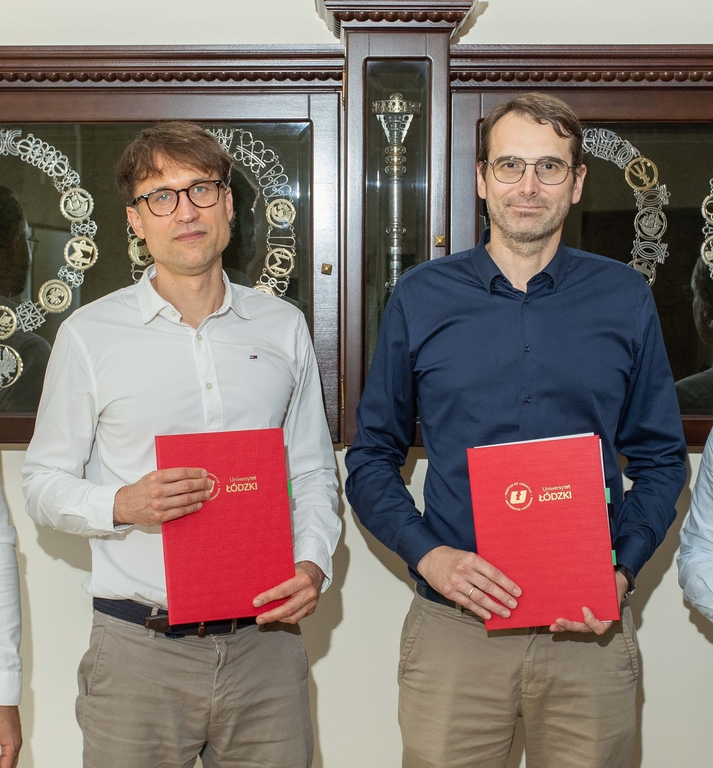 prof. Rafał Matera i prof. Piotr Krajewski