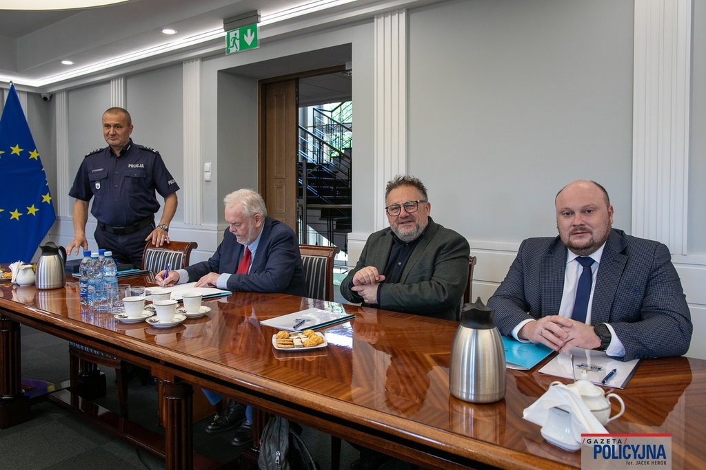 Michał Bijak na spotkaniu forum