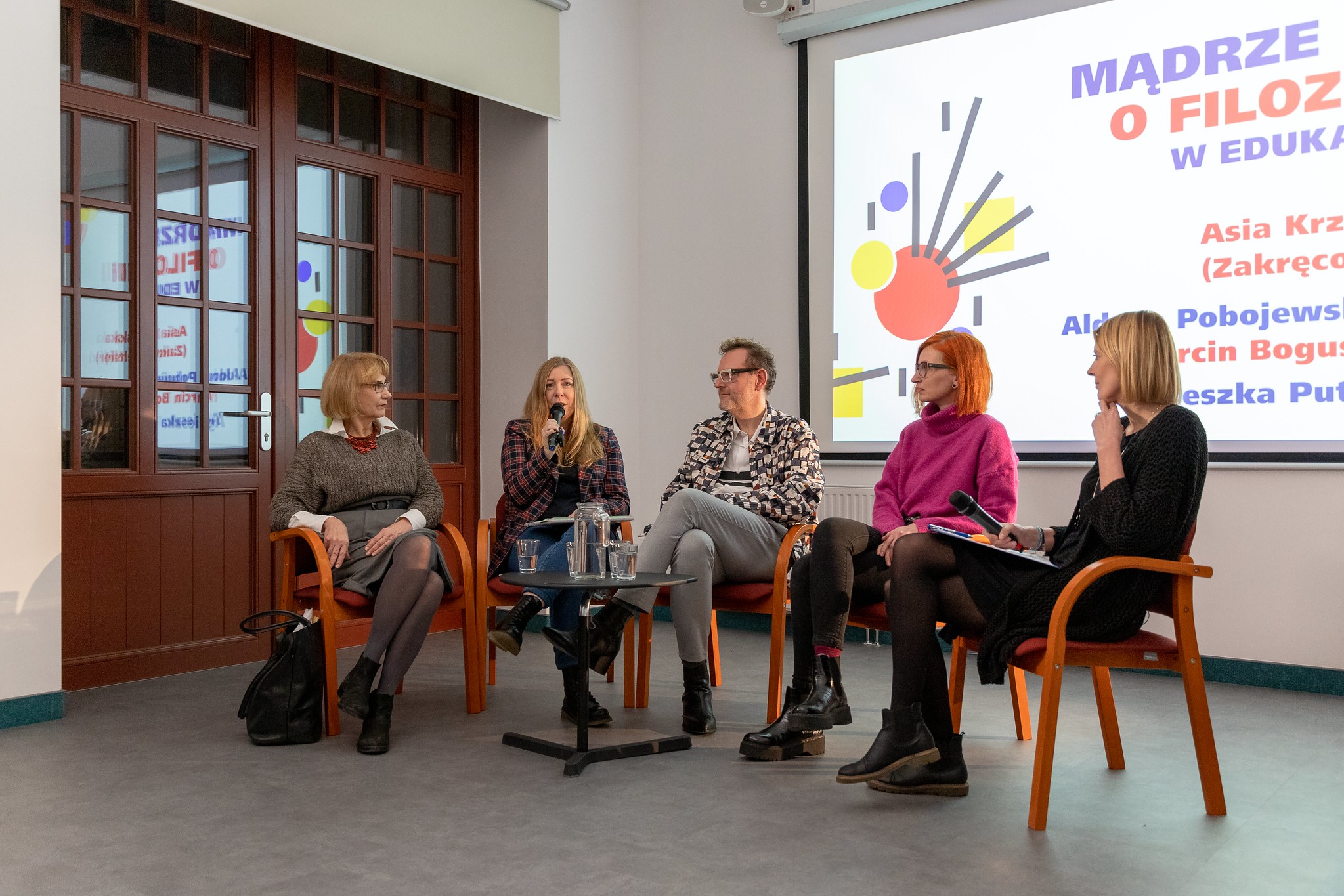 zdjęcie prelegentów podczas spotkania